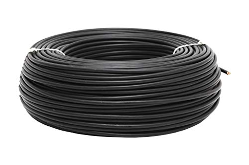 Cofan 51002564N Rollo de Cable, Negro, 1 x 2.5 mm, 100 m