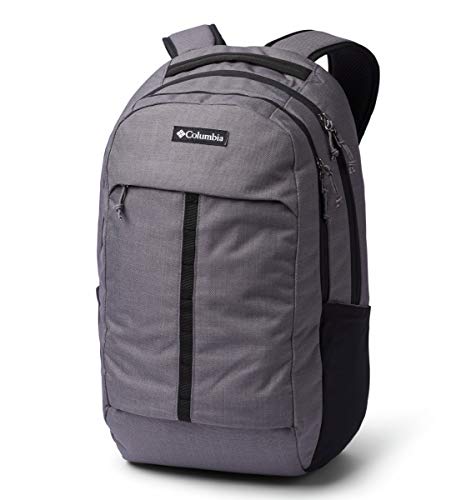 Columbia Mazama 26l Mochila, Unisex Adulto, Gris (City Grey Heather, Black), O/S