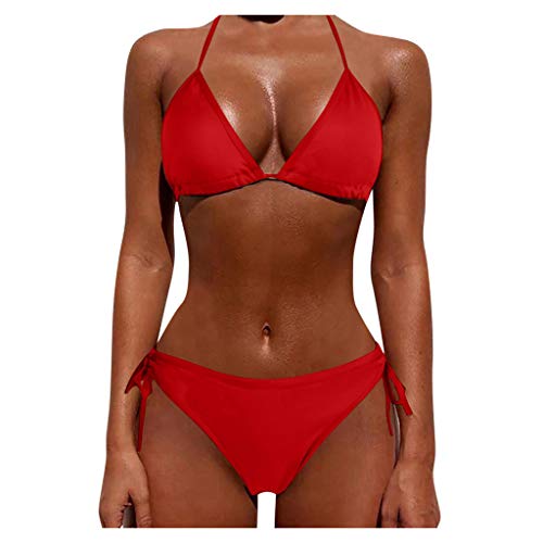 Conjuntos de Bikinis para Mujer Push Up Mujeres brasileños BañAdores Sexy Conjunto de Traje de Baño de Dos Piezas con Relleno Tops y Braguitas vikinis riou