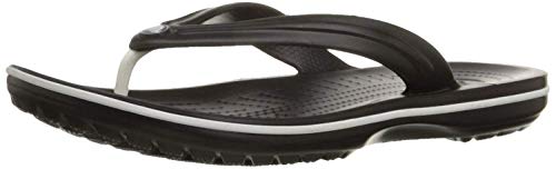 Crocs Crocband Flip, Mujer, Black, 41/42 EU