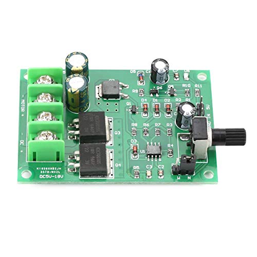 DC5-18V Alta Potencia Pwm DC Controlador de Velocidad del Motor Motor Controlador Con Perilla Alta Eficiencia, Alto Par, Baja Generación de Calor Con Protección Inversa