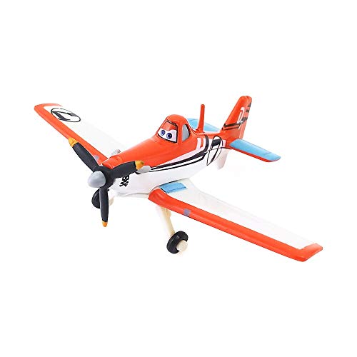 Desconocido Disney Disney Pixar Planes No.7 Dusty Crophopper Metal Diecast Toy Plane 1:55 Loose In Stock &