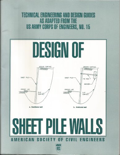 Design of Sheet Pile Walls (Technical Engineering and Design Guides As Adapted from the U.s. Army Corps of Engineers)