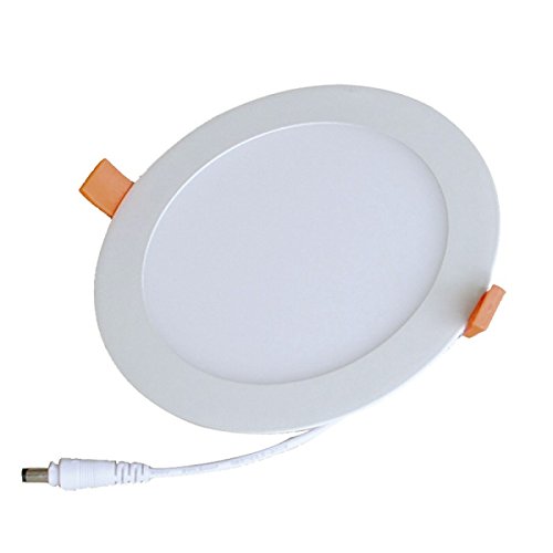 Downlight SLIM LED 12W 4000K Luz y diseño blancos, IP20, 860Lm con un diámetro de corte de 160 mm.