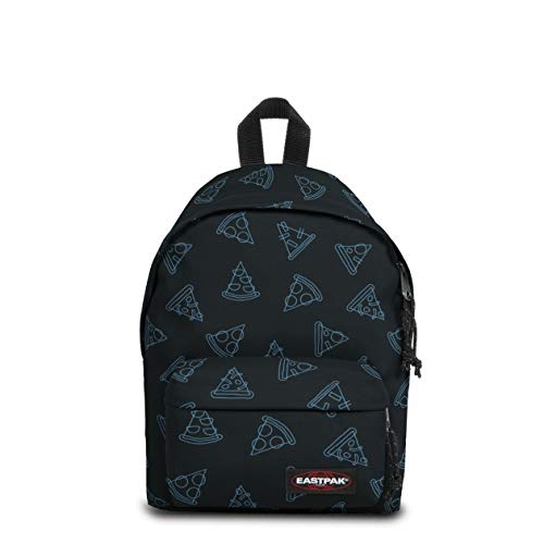 Eastpak Orbit Mini Mochila, 34 cm, 10 L, Negro (FestFood Slice)