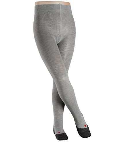 Falke Active Warm Medias, Grau (middle grey meliert 3530), 4 años (104 cm) para Niñas