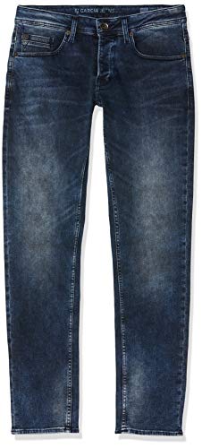 Garcia Savio Jeans, Azul (Dark Used 5520), 28W x 32L para Hombre