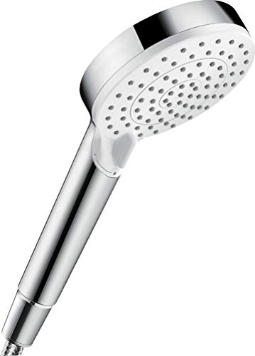 Hansgrohe 26330400 Crometta Vario ducha de mano, 2 tipos de chorro, blanco/cromo