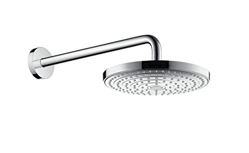 Hansgrohe 26470000 Raindance Select S 240 ducha mural, 2 tipos de chorro, ahorro de agua, cromo