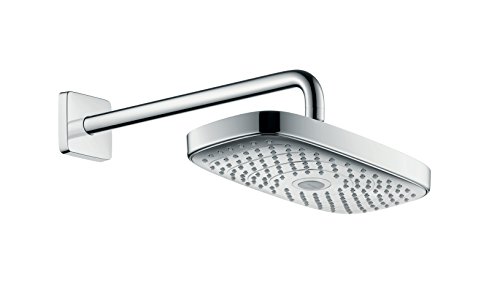 Hansgrohe 27385000 Raindance Select E 300 ducha mural, 2 tipos de chorro, cromo