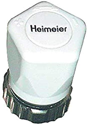 Heimeier - Cabezal de termostato para regulación manual, color blanco, 2001-00.325