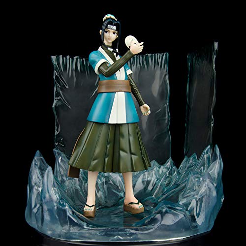 HYKCSS Naruto Momochi Zabuza Momochi Zabuza Nunca recortará los Amantes de Nuevo, Niebla Shinobi Material de PVC Blanco de la Niebla Figura de Anime Modelo de Juguetes de Juguetes en Caja