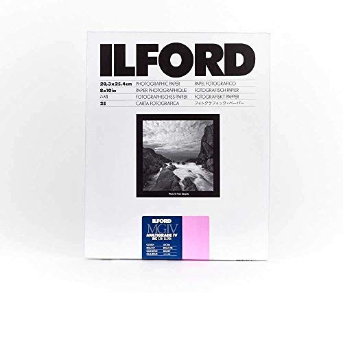 Ilford Multigrade IV RC Deluxe, 25 Hojas, 17.8 x 24 cm