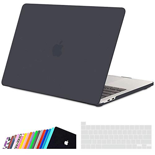 iNeseon Funda MacBook Pro 16 Pulgadas, Delgado Carcasa Dura Plástico Case para 2019 2020 MacBook Pro 16 con Touch Bar Model A2141, Gris Oscuro