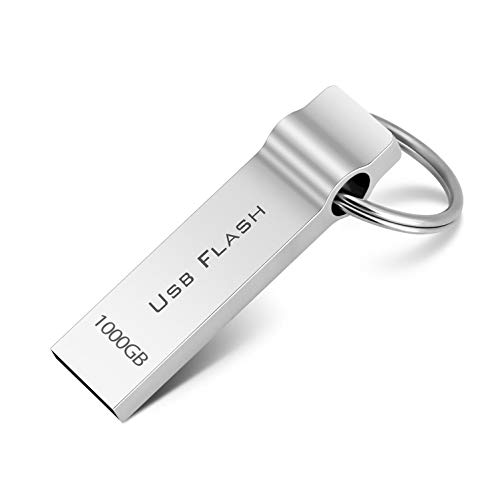 Kayboo Memoria USB 1TB USB 3.0 Pendrive 1000GB Unidad Memory Stick de Alta Velocidad Unidad Flash Drive Almacenamiento de Datos con Llavero