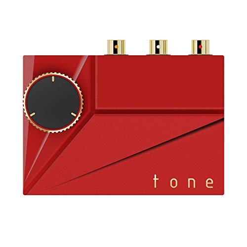 Khadas Tone 2 Pro MQA - Amplificador de auriculares portátil DAC (equilibrado), color rojo