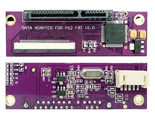 Kit de actualización de Sony PlayStation 2 PS2 IDE a SATA - Funciona con el Adaptador de Red del Disco Duro - Actualización del disco duro IDE de estilo antiguo a los últimos discos duros SATA