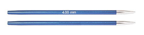 Knit Pro Zing Normal, de Aluminio de Tejer Circulares Intercambiables, Multicolor, 4,00 mm