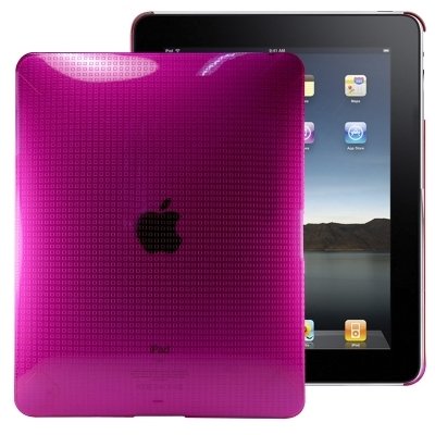 LogoTrans Design Series Funda de Silicona para Apple iPad Rosa