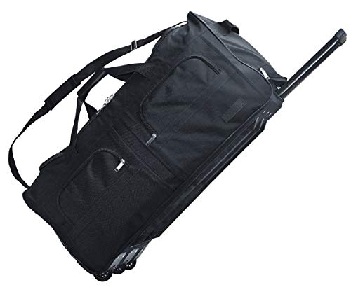 Mc Allister Bolsa de Viaje con función Trolley (Negro/140 L)