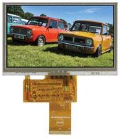 MIDAS Display, LCD, 4.3", 480X272, Landscape MCT043C0TW480272LML