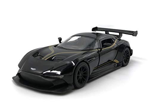 Modelo a escala aston Martin de carrera a escala 1:36 asta n marti n (negro)