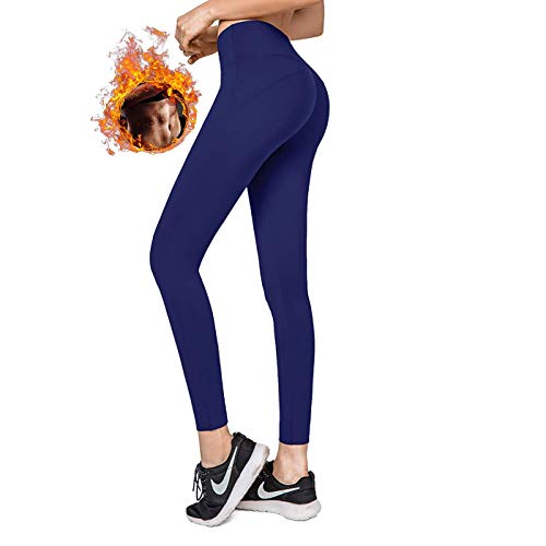 Mujer Deportivos Leggings Mallas Fitness Pantalones de Cintura Alta Pantalon Deporte Yoga Neopreno