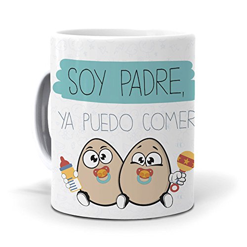 mundohuevo Taza Soy Padre, ya Puedo Comer Huevos