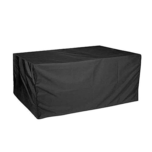 Nai-storage Cubiertas para Muebles de jardín, Protectores de Patio Anti-UV Impermeables (se Puede Personalizar en tamaño) (Color : Black, Size : 213 * 132 * 70cm)