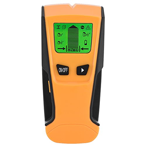 Naroote 【????? ??? ???? ????】 Escáner AC Metal,Detector de Metales 3 en 1 Live Wire Detector Stud Wood Wall Center Scanner Finder Metal AC Tool Kit 3 en 1