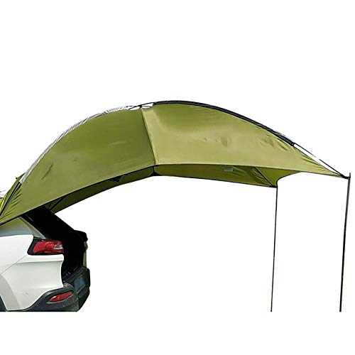 N/P Toldo De Coche Sun Shelter, Extended Easy Up Beach Carpa Sun Shelter, Usos Multifuncionales Auto Camping/SUV, Gota, Sedan Tienda Anti-UV para Camping De Playa/Auto Travel Carpa/Toldo De Sombra