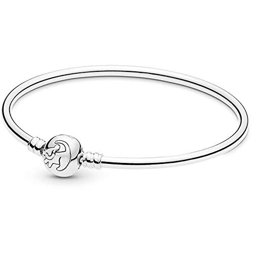 Pandora Pulsera para mujer, colección Disney El Rey León, medida 19 cm, Trendy cód. 598047CCZ-19