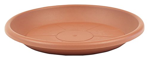 platillo maceta greemotion terracota - flores de coaster con 58 cm de diámetro 8,1 cm de altura - macetero de plástico hecho - posavasos de plantas redondo - platillo de plantas