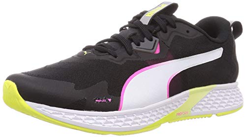 PUMA Speed 500 2 WN'S, Zapatillas para Correr de Carretera Mujer, Negro Black/Fizzy Yellow, 42 EU