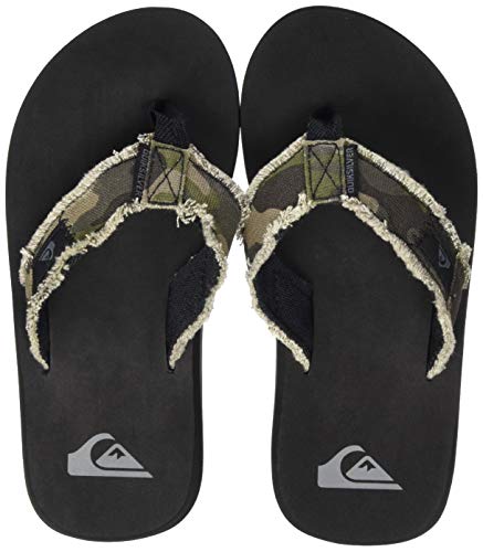 Quiksilver Monkey Abyss Youth, Zapatos de Playa y Piscina Niños, Marrón (Green/Green/Black Xggk), 29 EU