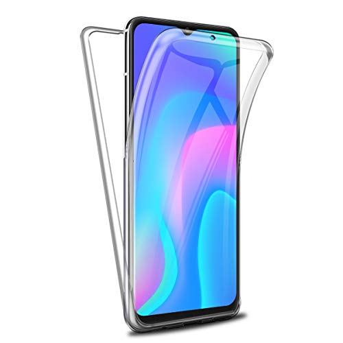 Reshias Funda para Samsung A32, 360°Full Body Protección Suave TPU Silicona Delantero PC Dura Atrás Transparente Flip Protectora Carcasa para Samsung Galaxy A32 5G (6,5 Pulgadas)