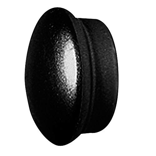 Riel Chyc 5432235 Terminal Forja Tapon Ø 20 mm. Negro Juego 2 Piezas