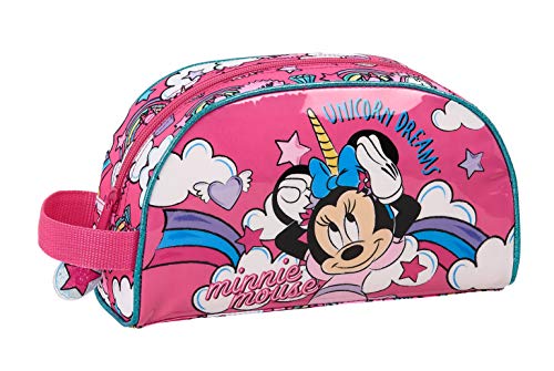 safta 812012824 Neceser Adaptable a Carro Minnie Mouse, Rosa, Único