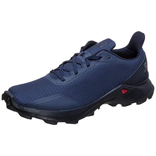 SALOMON Alphacross, Zapatillas de Trail Running Hombre, Azul (Sargasso Sea/Navy Blazer/India Ink), 43 1/3 EU