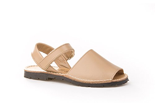 Sandalias Menorquinas para Niños y Niñas Unisex. Calzado infantil Made in Spain, garantia de calidad. (26, Camel)