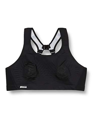 Shock Absorber Ultimate Fly Bra Sujetador Deportivo, Multicolor (Noir/Gris 05x), 95C para Mujer