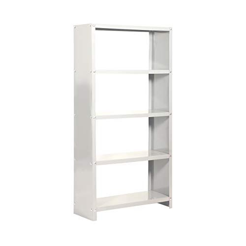 SimonRack Estantería Metálica para Hogar Habitat Color Mini Blanco/Blanco