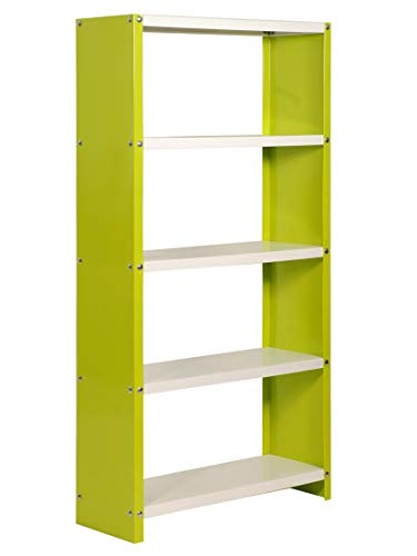 SimonRack Estantería Metálica para Hogar Habitat Color Mini Verde/Blanco