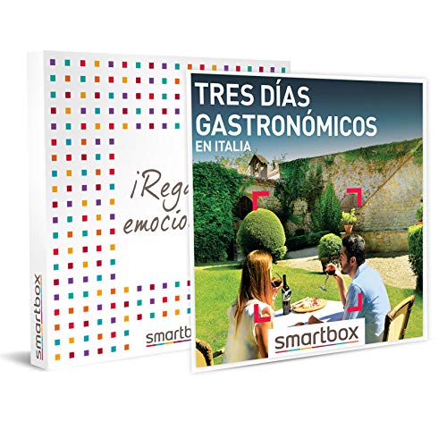 Smartbox Tres días gastronómicos en Italia Caja Regalo, Adultos Unisex, estándar