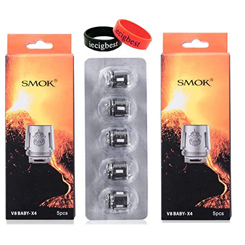 Smok TFV8 Baby X4 0.15ohm Evaporator for Smok baby tank Smok big baby tank alien 220w kit