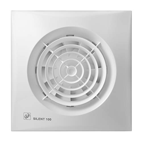 Soler & Palau; SILENT-100 CZ 12V; Extractor de baño ultrasilencioso a 12V, diam 100mm.