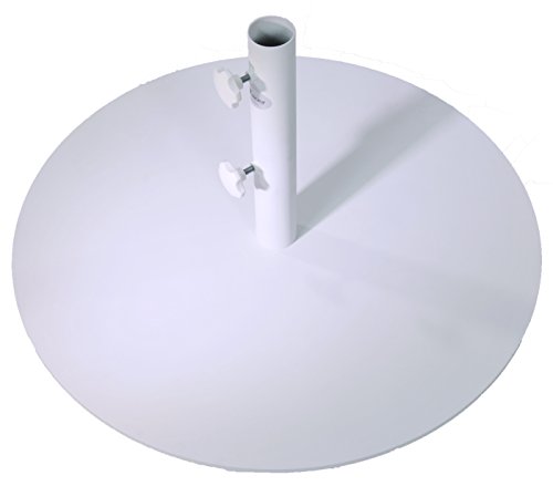 SORARA Base Soporte para Parasol, Blanco, MAX. Ø 48 mm