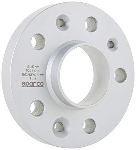 Sparco 051STB137 Separador, 22 mm 5 x 110 mm