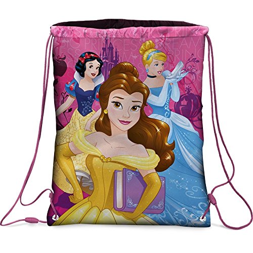 Star Disney Princess Mochilas impresas a ambos lados, tamaño: 32,5 x 43 cm.