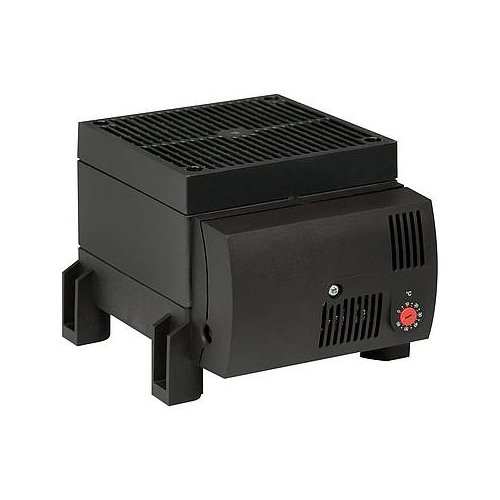 Stego 03060.0-00 Modelo CS 030 Resistencia Calefactora con Ventilación Semiconductora, con Termostato, 1.2 W, 0 a +60°C Temperatura de Regulación, 230 VAC, 50/60 Hz